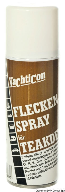 Spray cleaner for teak