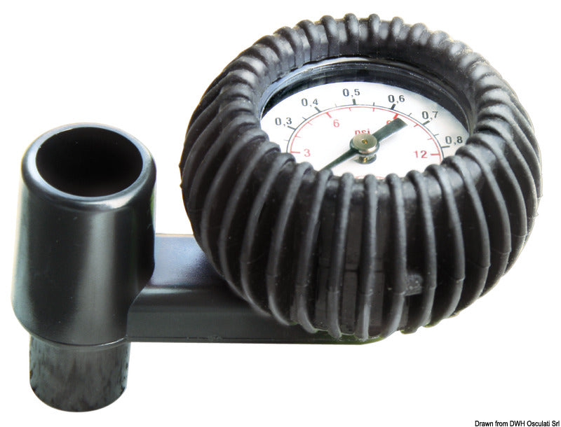 Painemittari täyttöä varten