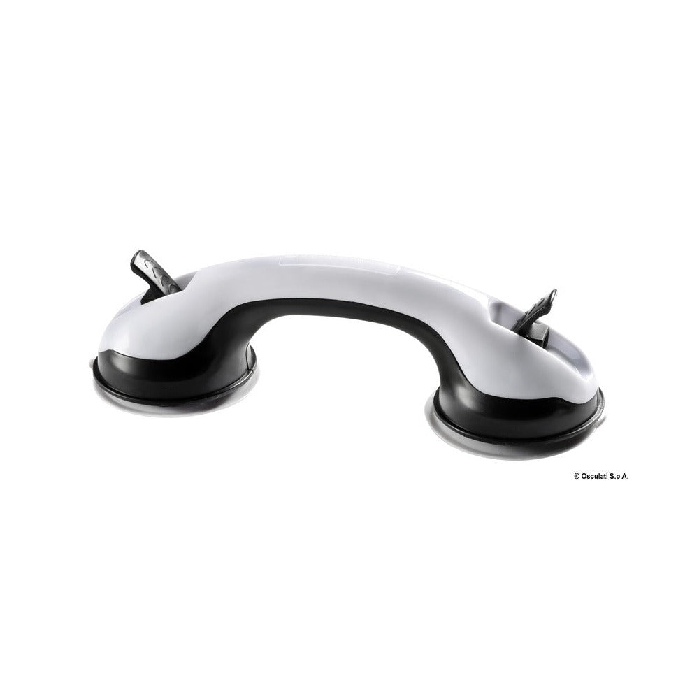 Handle fitted with suction pads