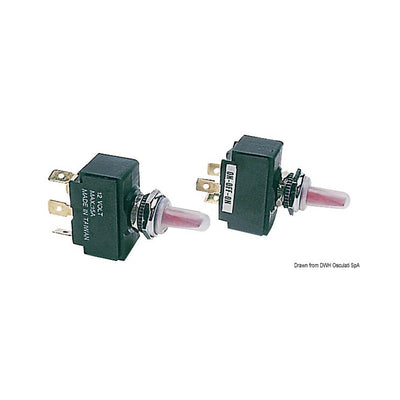 Toggle switch, lighted model