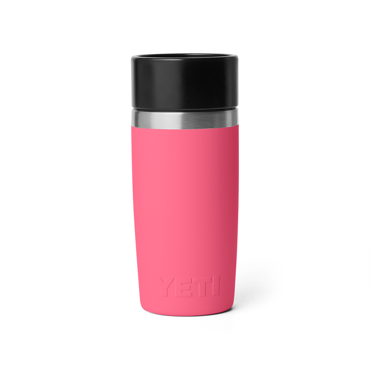 YETI Rambler Jr 12 oz Kids Bottle Tropical Pink back view