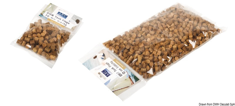 ARC-korkki tiikkipuusta