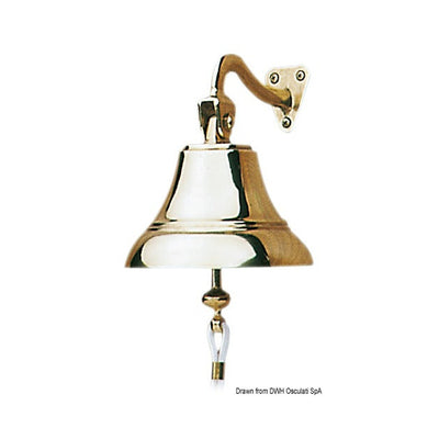 Bell in chromed brass.