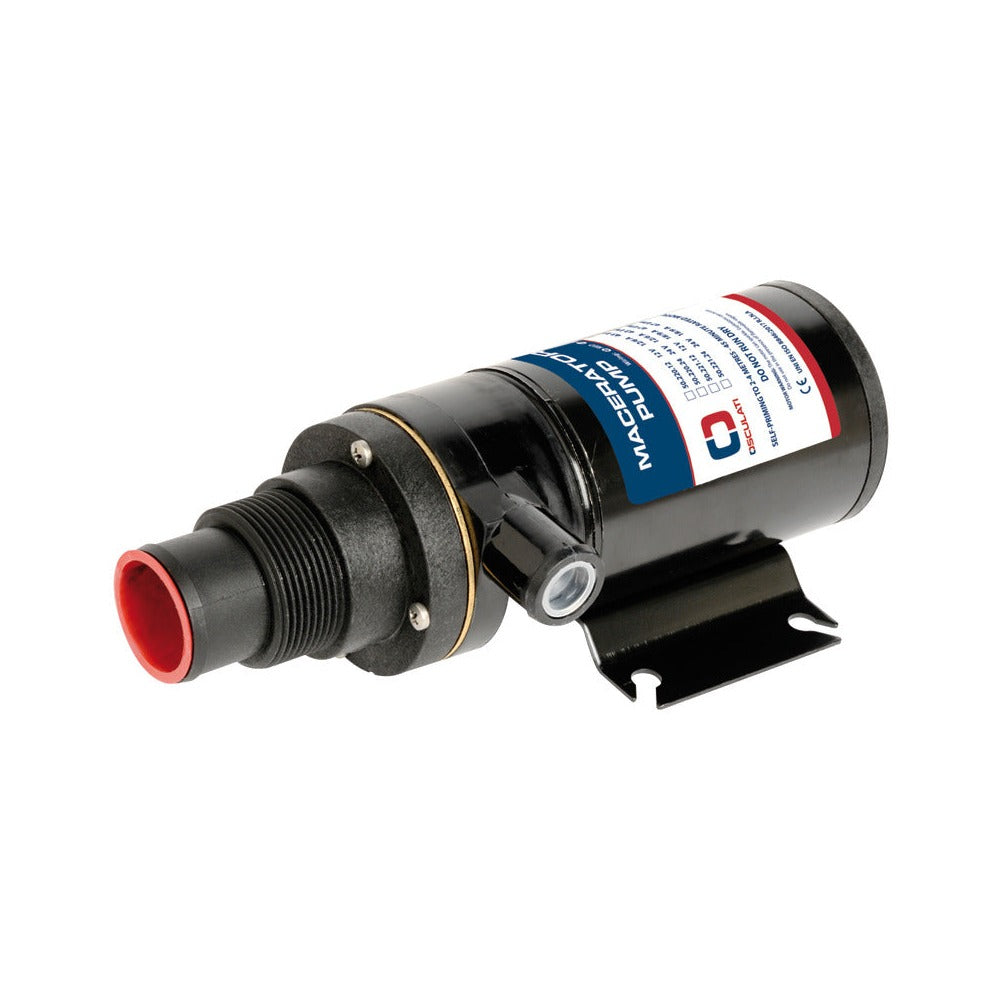 Self-priming macerator