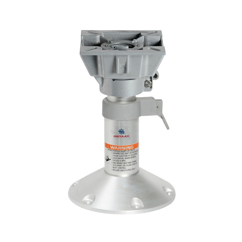Pedestal with swivel seat mount