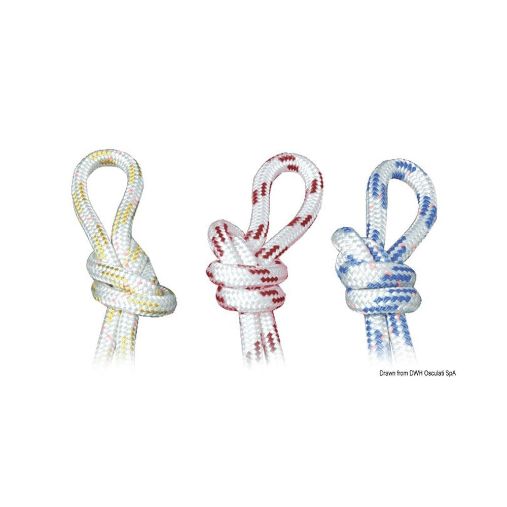 Double braid for Dyneema sheets
