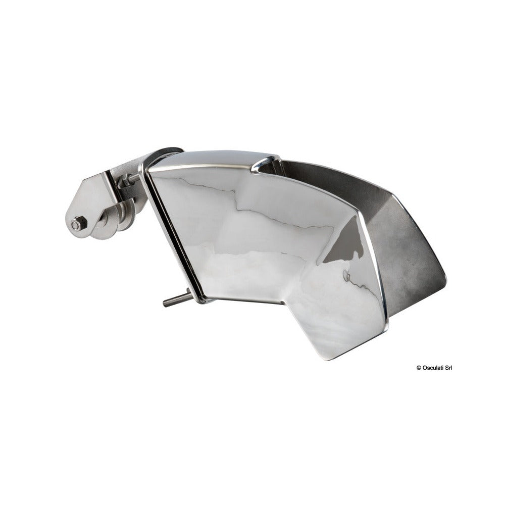 Bow roller + Trefoil® anchor with anti-water plate