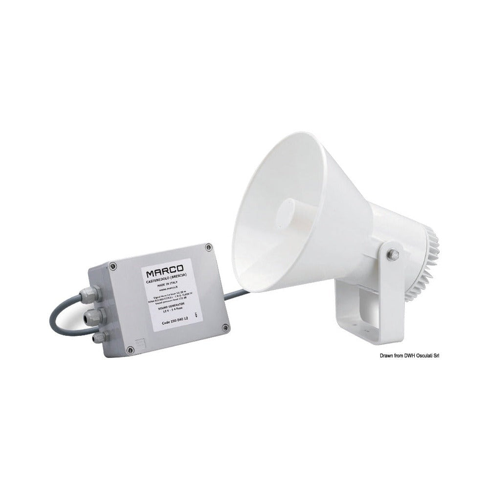 MARCO electronic horn, easy mounting