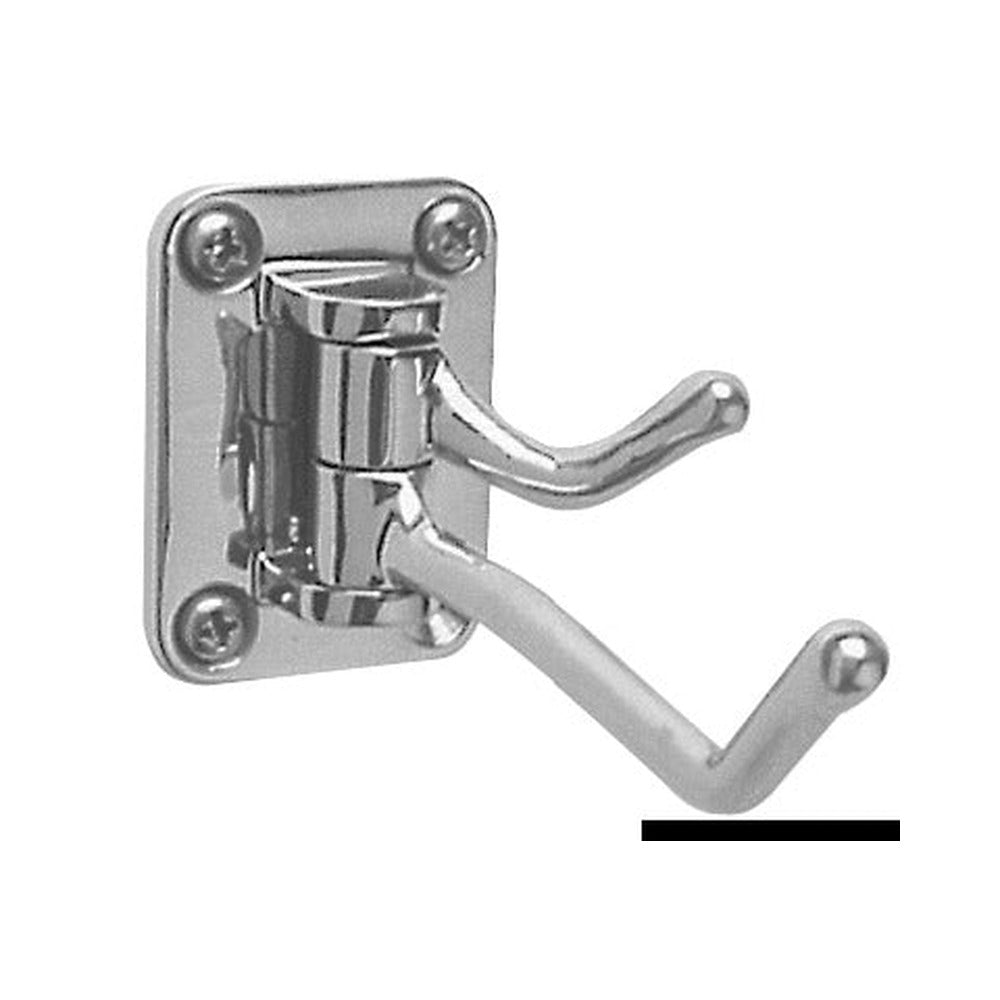 Coat hanger made of cast polished AISI 316 stainle