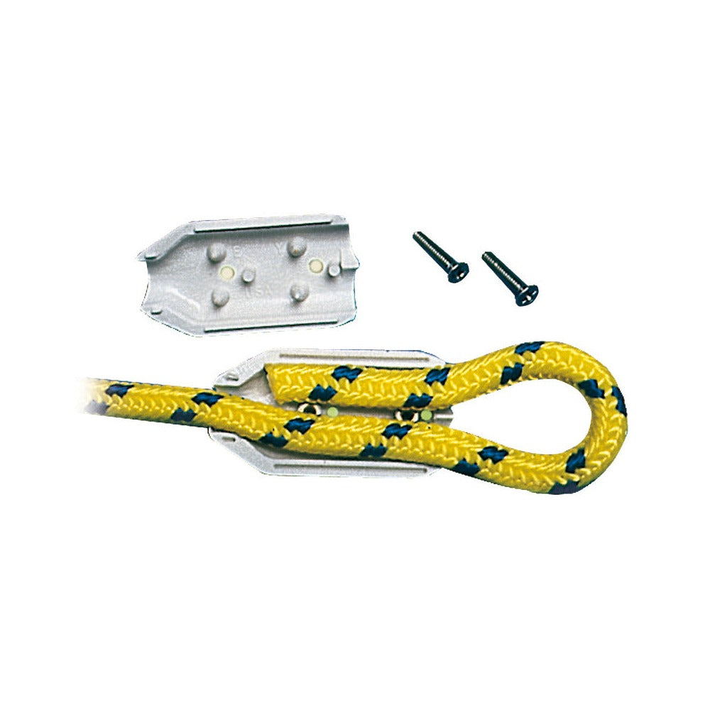 Clamps for rope splicing