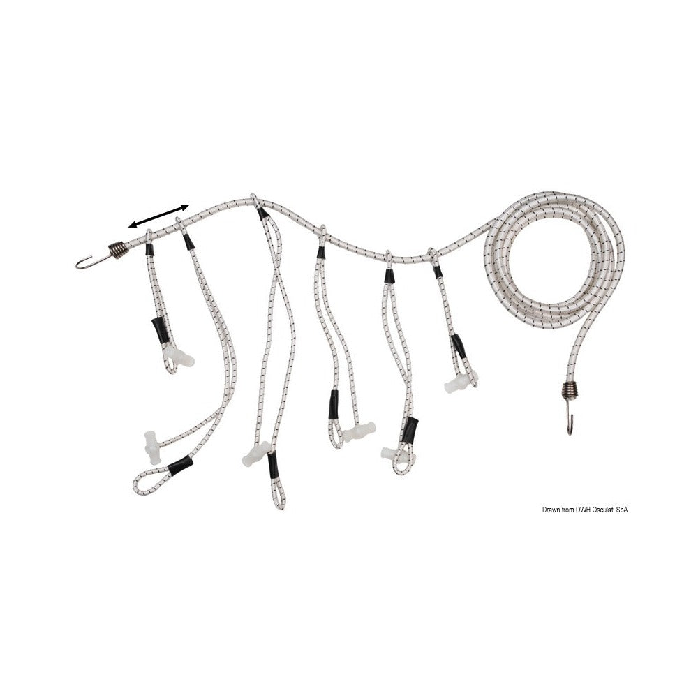 Centipede series sail ties