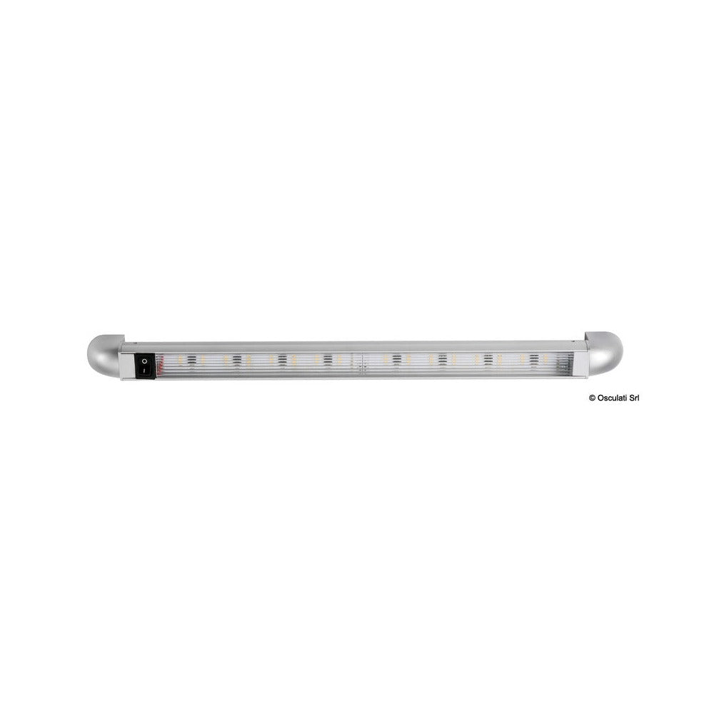 Turnstripe LED track light, rotating version
