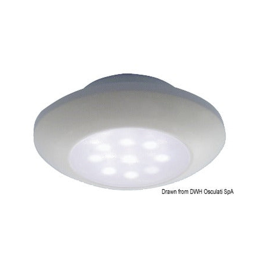 LED ceiling light for recess mounting