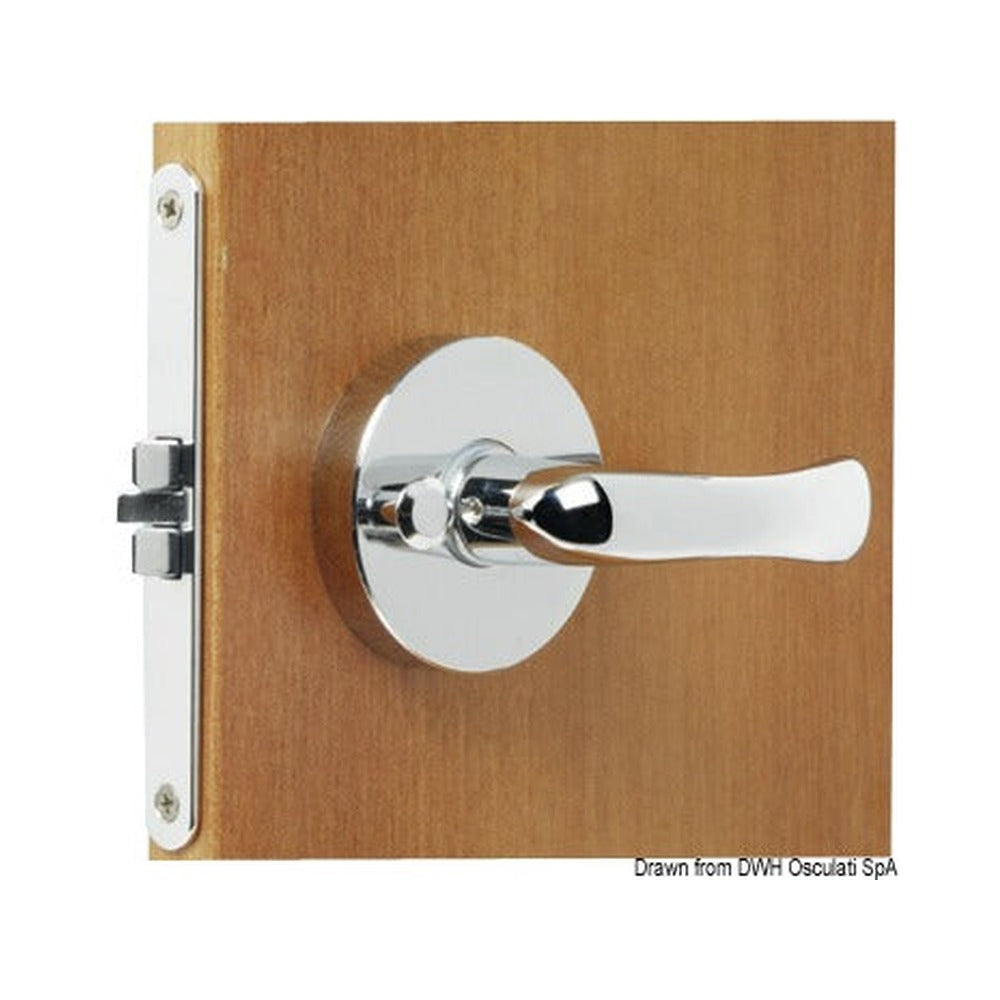 Recess-fit lock