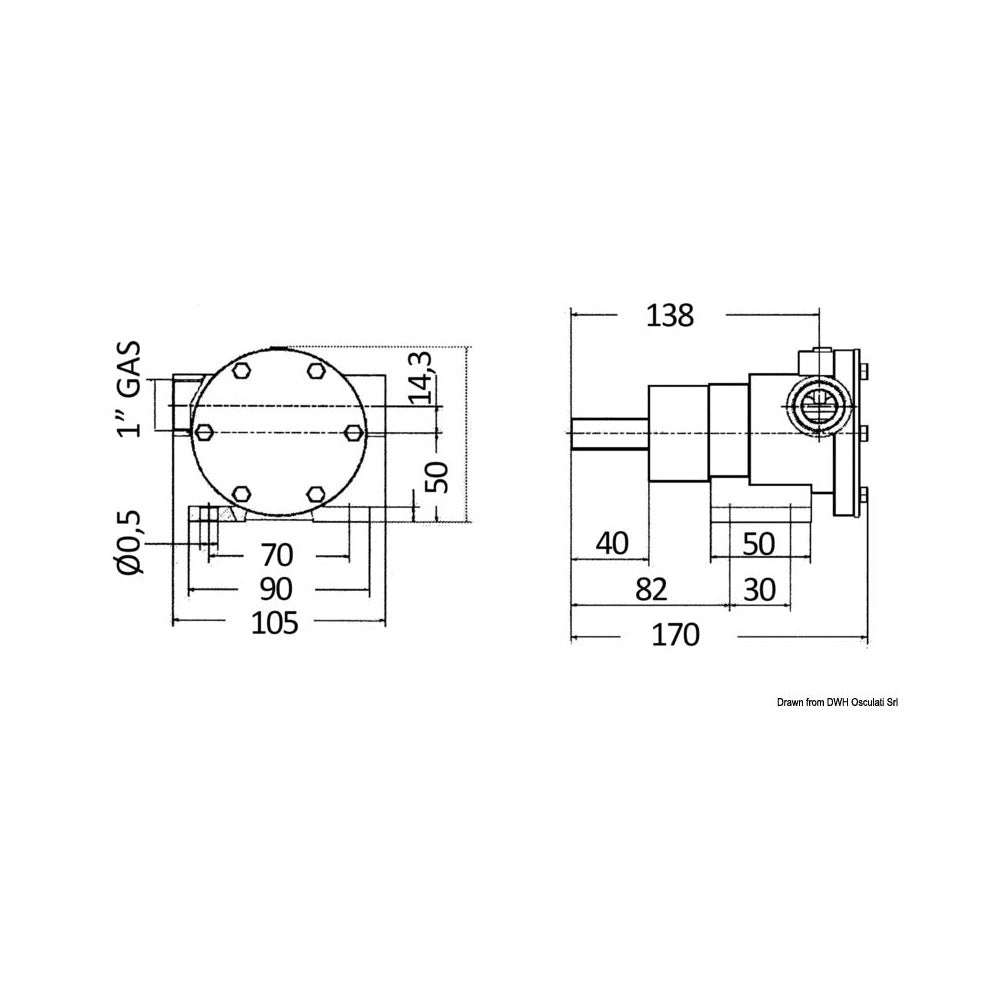 NAUCO PM 36S type pump