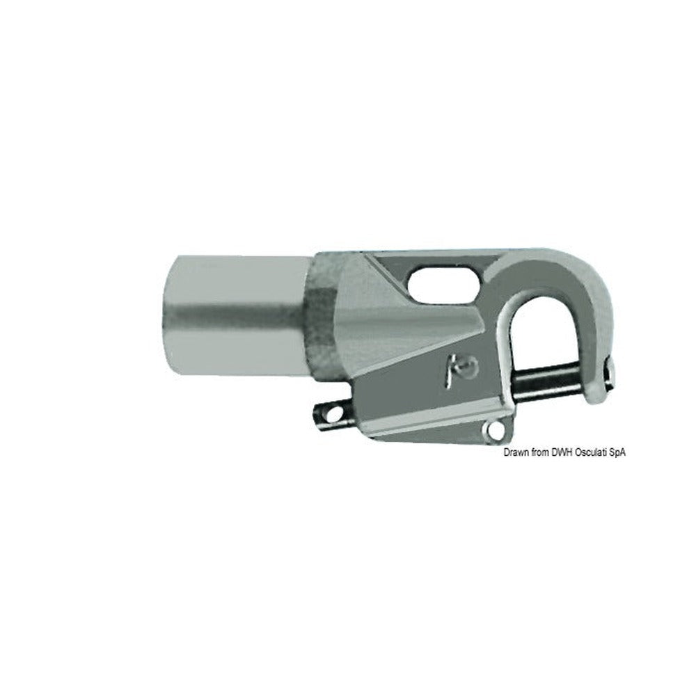 Spinnaker pole fittings
