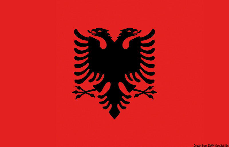 Flagga - Albanien