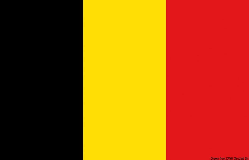 Flagga - Belgien