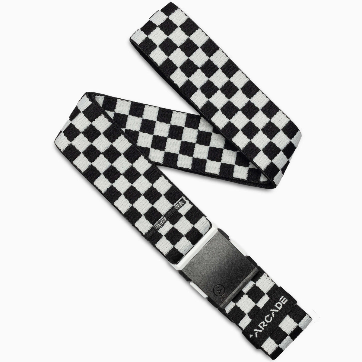 Arcade Check belt – Black Glacial