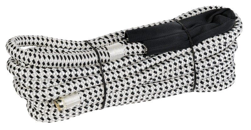 Kiinnitysköysi, jossa on liitosrengas ja vahvistettu kansi