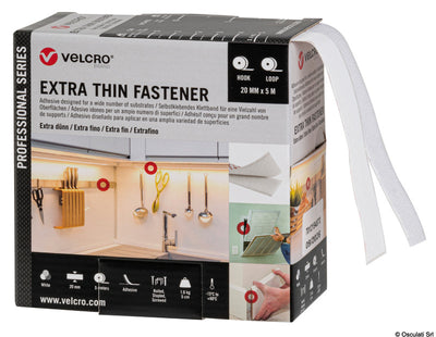 VELCRO® Brand EXTRA THIN erittäin ohut kiinnitysnauhoja