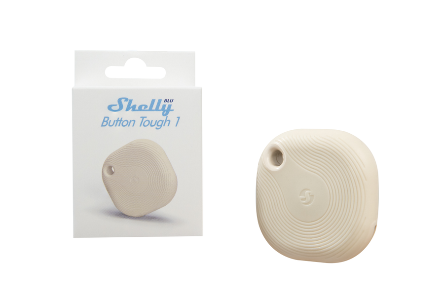 Shelly Blu Button Tough scene button, Bluetooth, ivory
