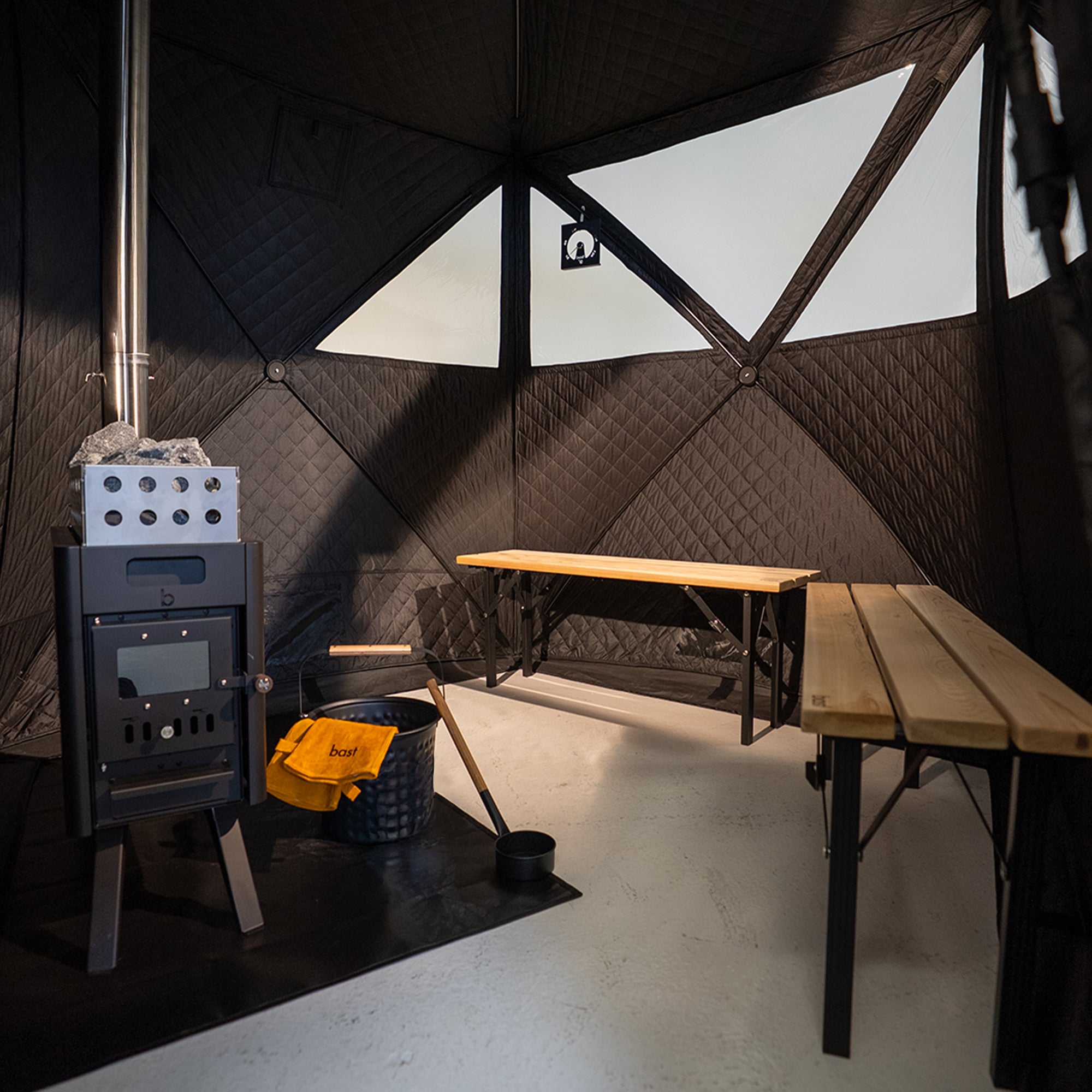 Bast Sauna Näver Premium