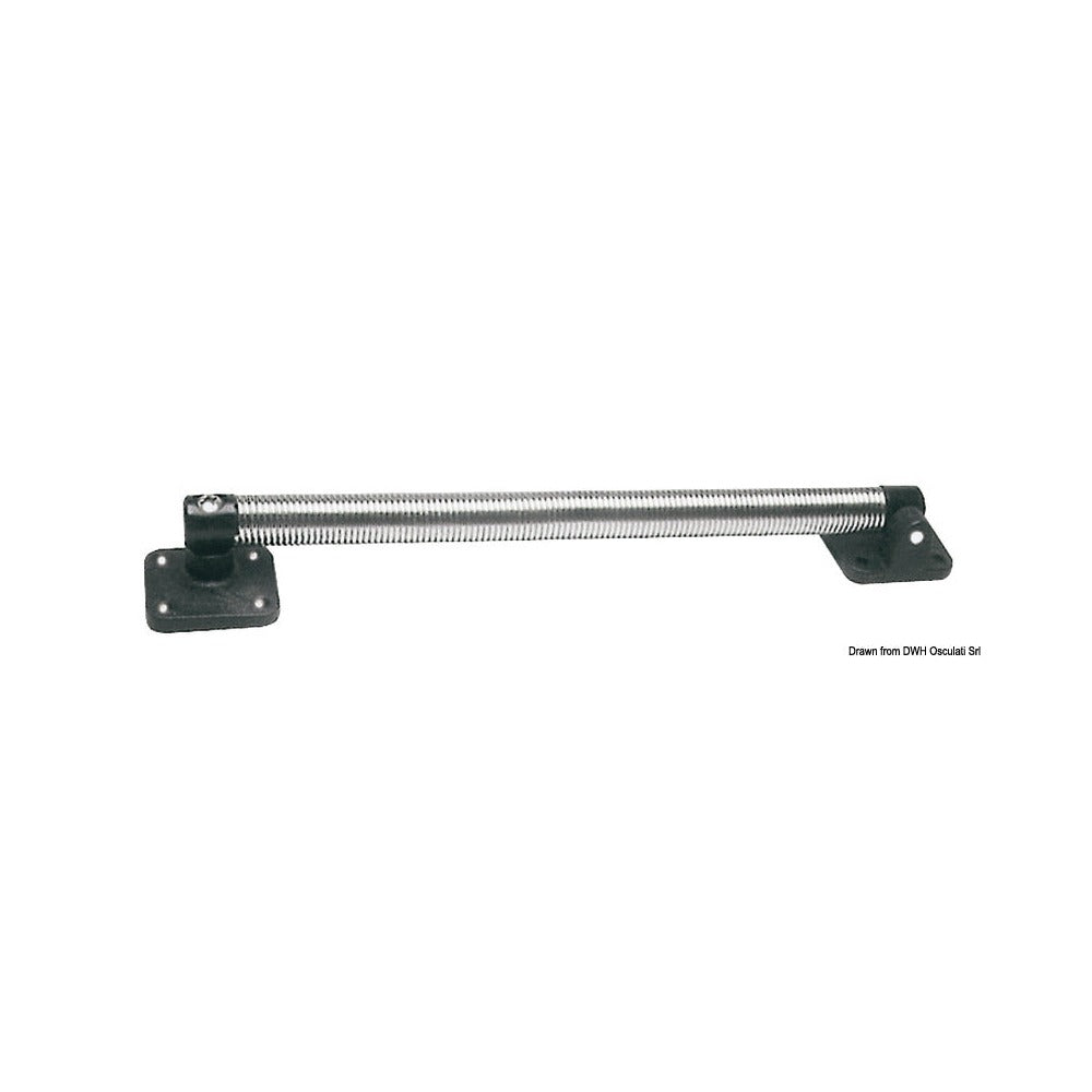 Extra-sturdy spring hatch stay