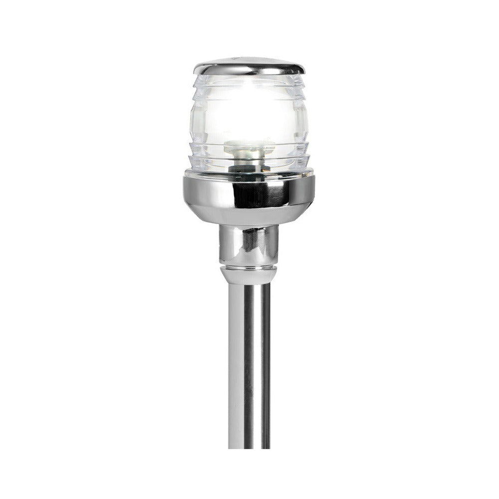 Anchor light with foldable Aerodynamics pole and t