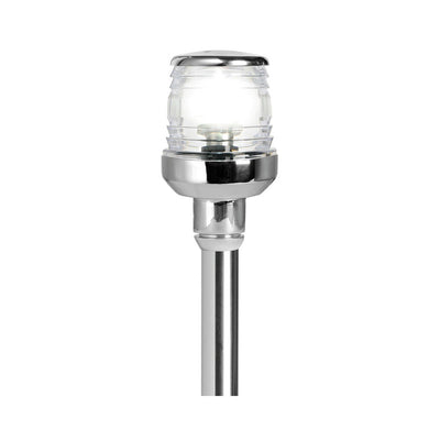 Anchor light with foldable Aerodynamics pole and t