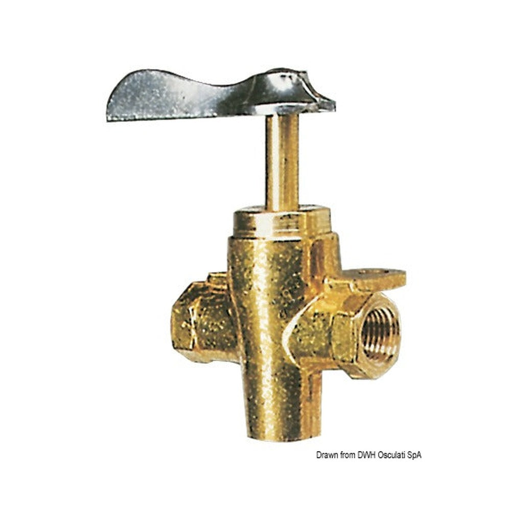 3-way fuel valve