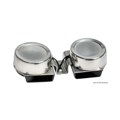 Compact diaphragm horn