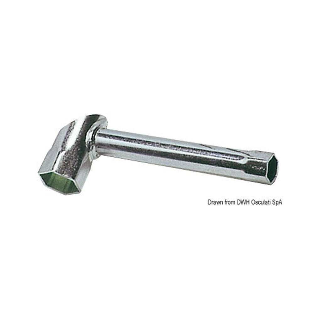 Special outboard sparkplug wrench