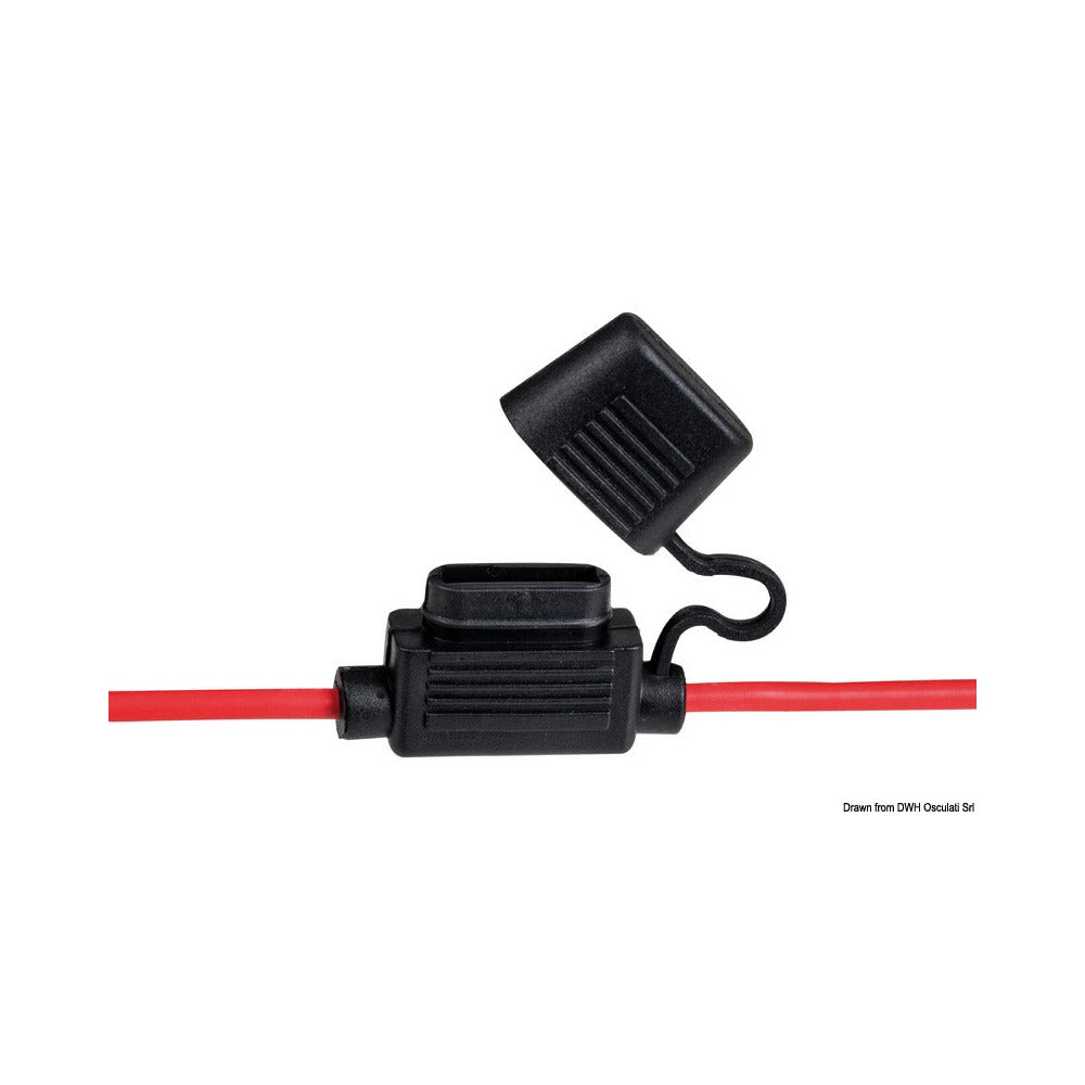 Fuse holder, watertight model