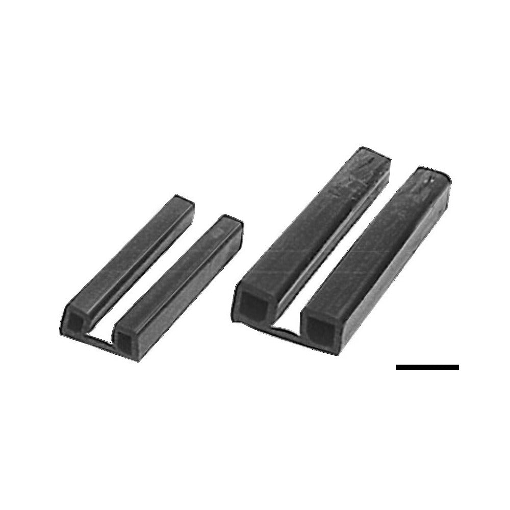 PVC rubbing strake suitable for boats with boxed j