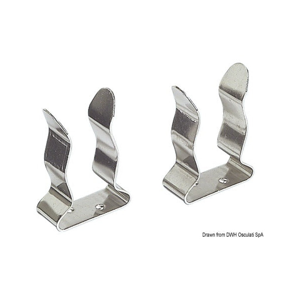 Stainless steel spring clips, suitable for holding