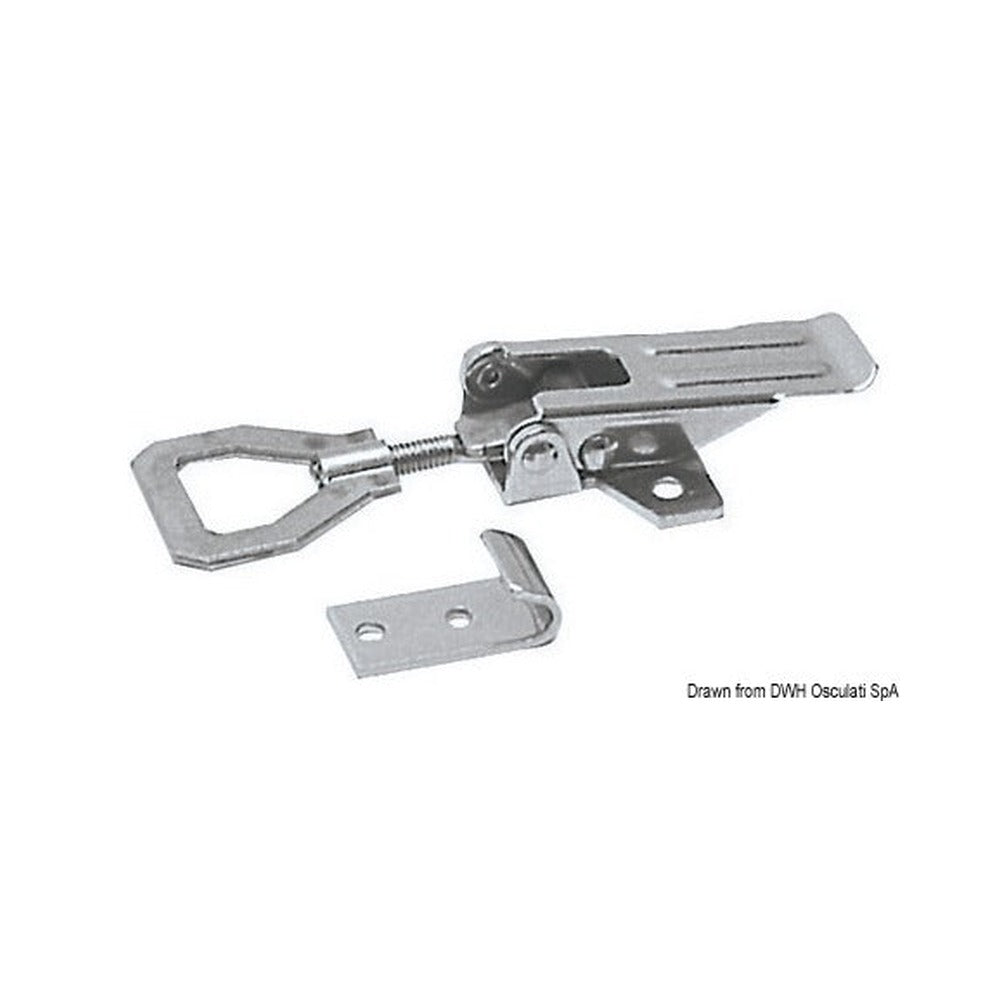 Locking with adjustable stainless steel lever