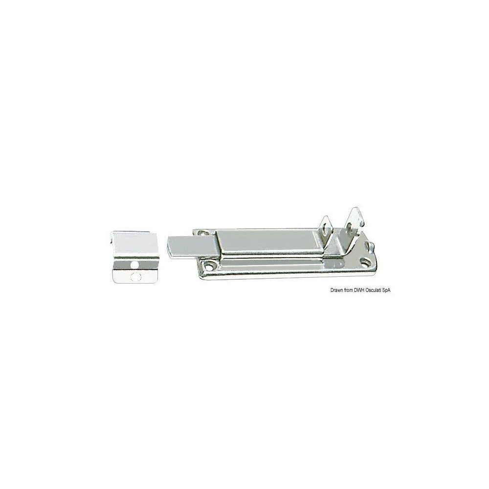 Sliding bolt lock