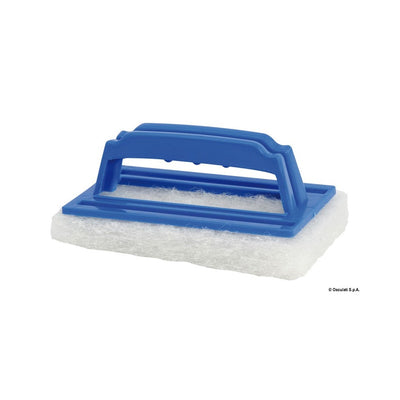 Nylon abrasive brush with handle