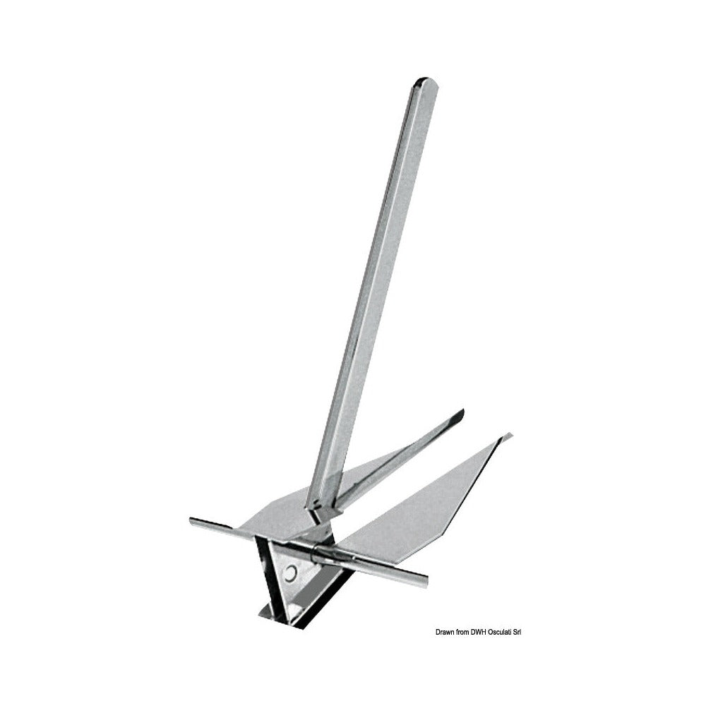 DANFORTH type AISI316 anchor