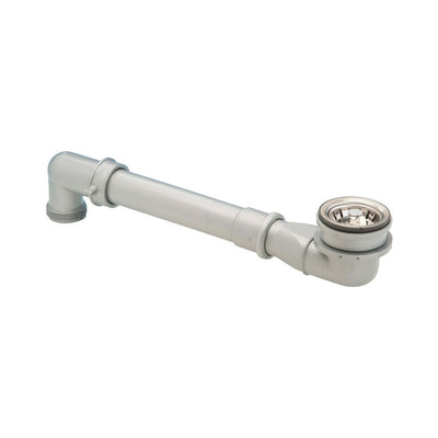 60-mm Ø strainer drain