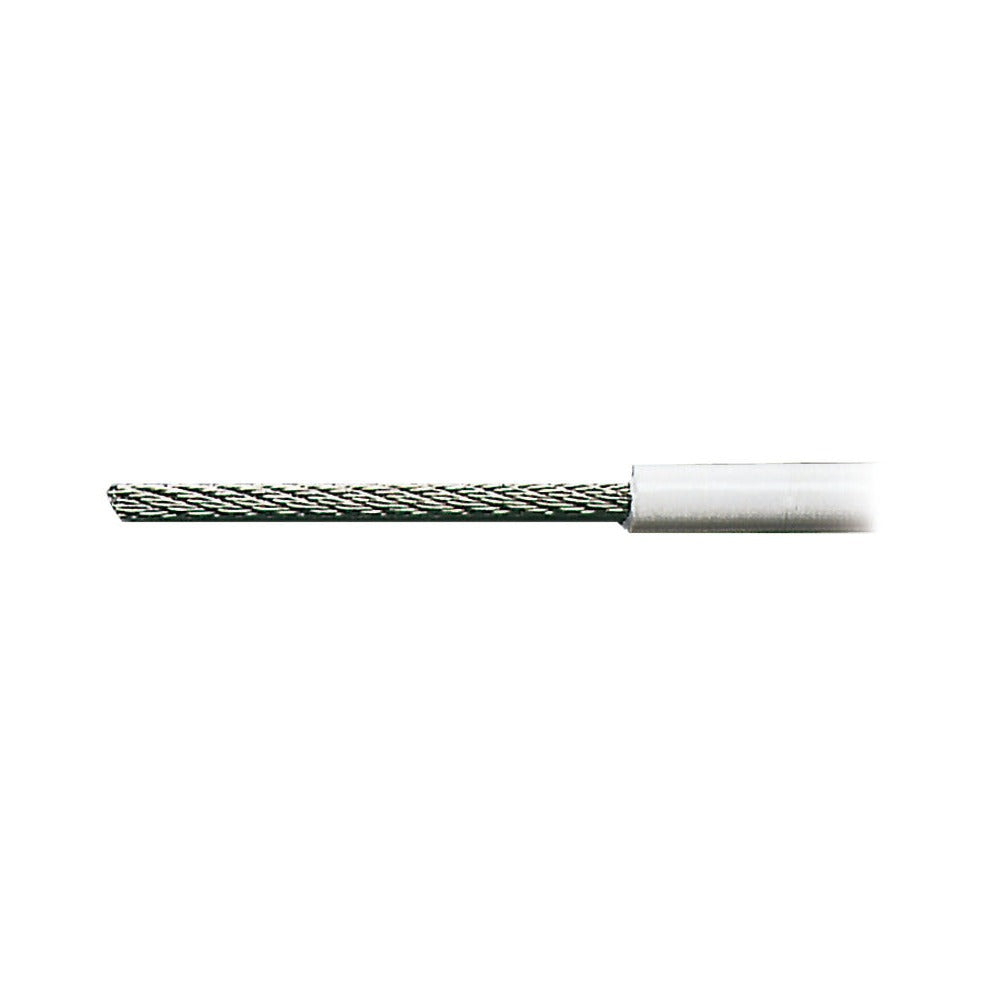 Cables made of AISI 316 stainless steel coated wit