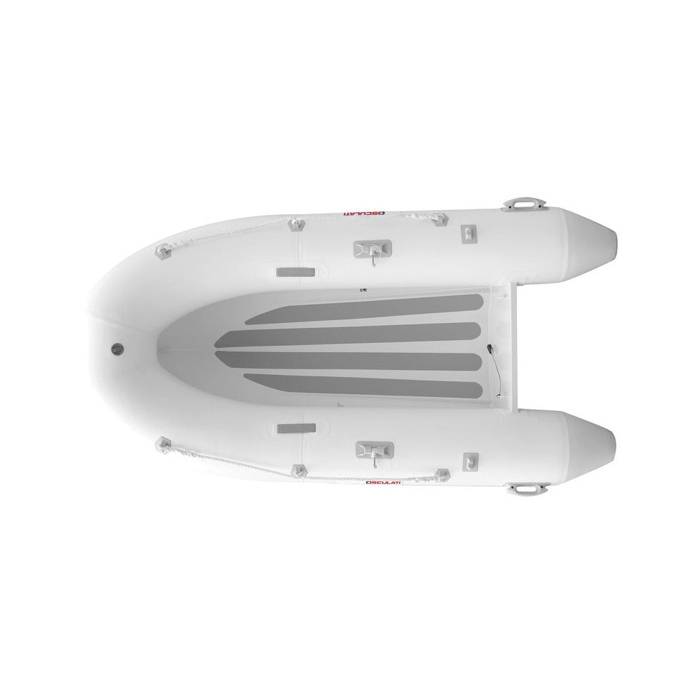 V hull dinghy made of aluminium