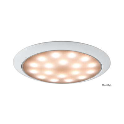 LED day/night ceiling light, recessless version