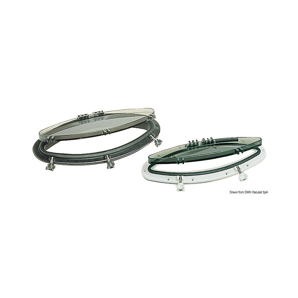 BOMAR elliptical nylon portlight