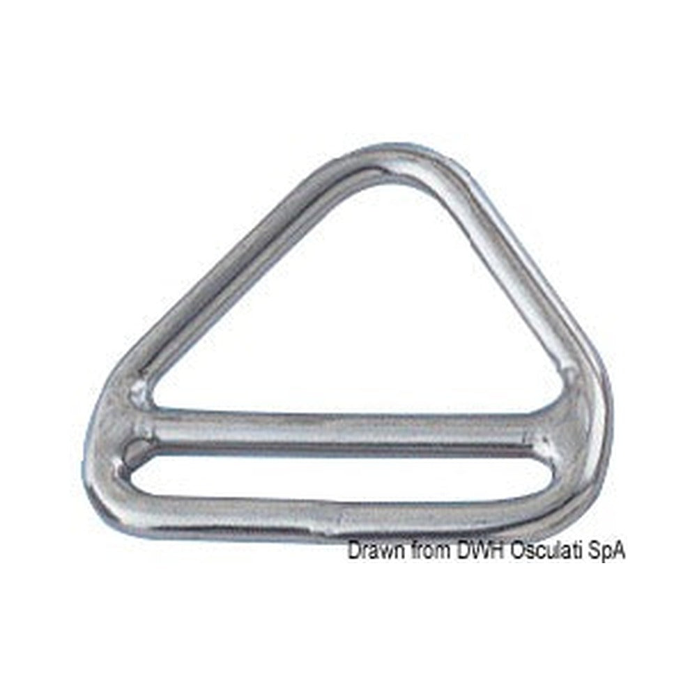 Triangle with bar for sail ties