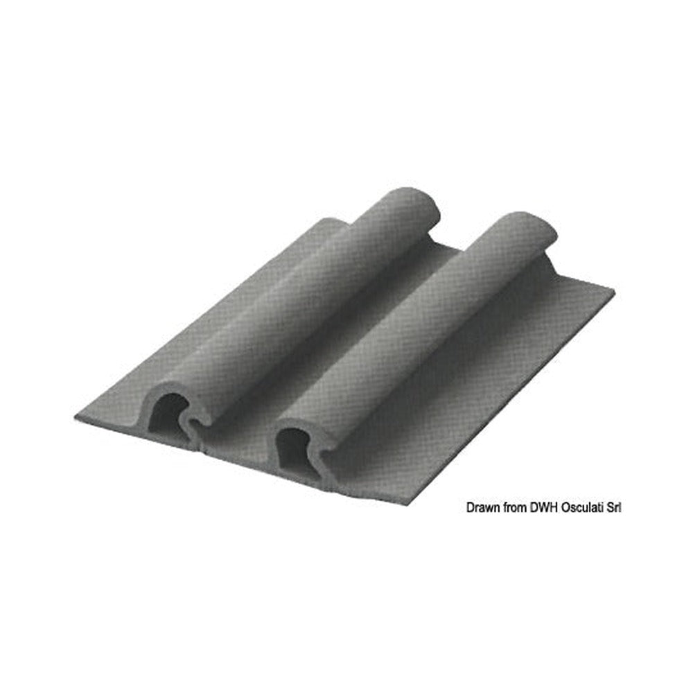EPDM Double Tear drop Rubbing Strake