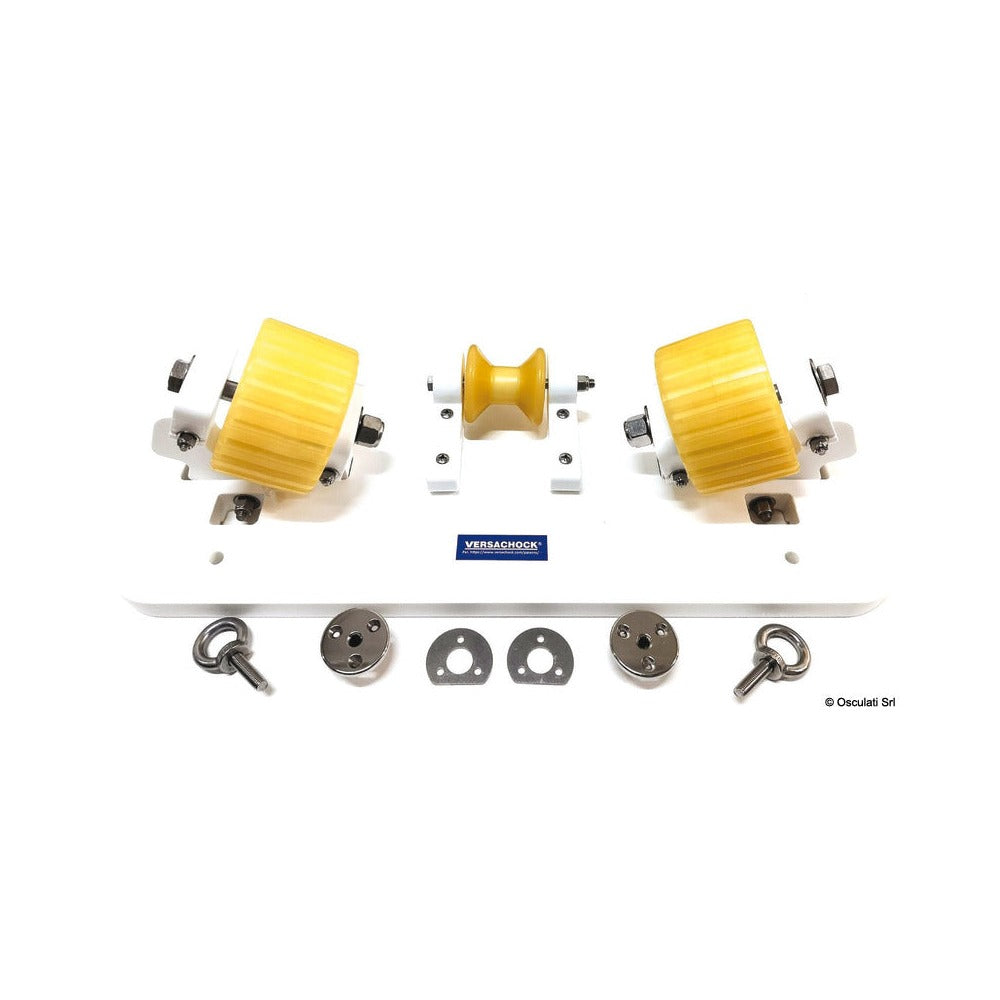 Support plates with VersaChock rollers