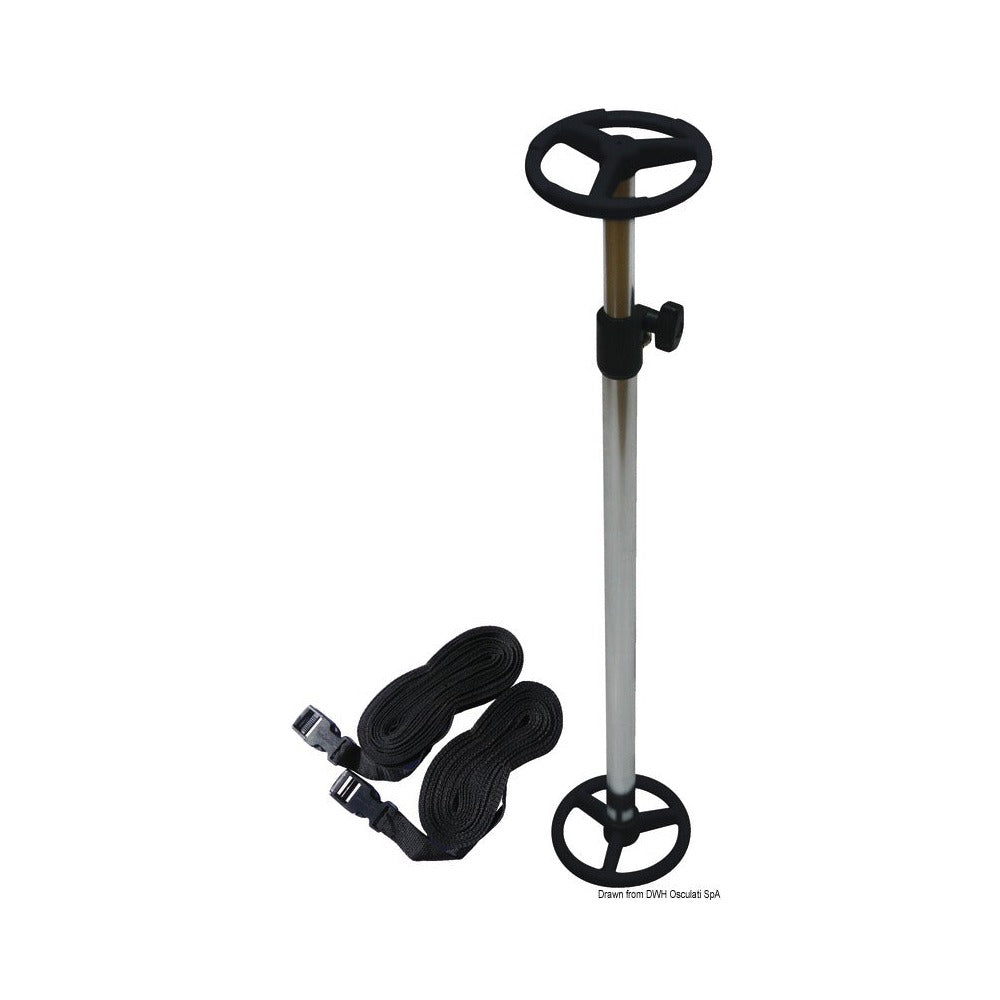 Telescopic support for covers