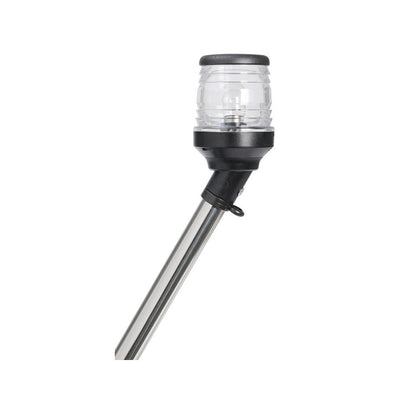 Anchor Light with Tiltable Extensible Pole and Fla